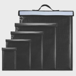 Luksuslik tulekindel veekindel klaaskiust RFID-varjestusega suur v&otilde;tme- ja telefonikott Small: 20x12 cm