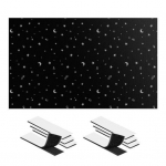 Kaasaskantav pimendav kardin ilma puurita konksu ja aasa teipidega M&otilde;&otilde;dule l&otilde;igatud aknakatte soojusisolatsiooniga rulood magamistoa lasteaedadele 100cm