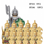 Keskaegsed Elfi Rohani s&otilde;durid Kaardiv&auml;gi lotr Tegevusfiguurid Mini Klotsid Nukk Kokkupandavad Ehitusklotsid MOC DIY M&auml;nguasjad lapse kingituseks