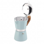 Moka kohvimasin 300ml 6 tassi alumiiniumsulam peened detailid Moka Itaalia kohvimasin koju kohvikusse