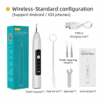 1 tk Youpin Xiaomi Visuaalne Hambaarsti Katlakivi Eemaldaja Hammaste Plaki Skaleerija Plekkide Puhastaja Elektriline HambaKivi Eemaldaja UUS