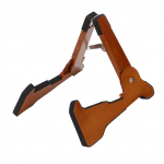 Puidust Kitarristatiiv P&otilde;randale Kokkupandav A-raam Libisemiskindla Kummiga T&auml;ielikult Kokkupandud Akustilisele Klassikalisele