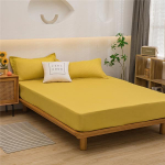 3 TK lina 2 padjap&uuml;&uuml;riga Puuvillane &uuml;hev&auml;rviline lina elastsete ribadega Libisemiskindla voodiga voodilina &Uuml;hekordsed topeltmadratsikatted 120x200 Sheet+2Pillowcase