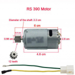 Elektriauto mootor 10 hammast 6V /12V 24V RS550 RS390 RS380 390 6V 18000RPM