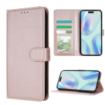 Rahakott Telefoni Kaardipesa Tugijalg Magnetiline Klapp Nahast &Uuml;mbris Xiaomi Redmi Note 13 Pro Plus 12 12S 11 11S 10 10S 9 Pro 8T 7 jaoks Redmi Note 13 4G roosa kuldne v&auml;rv