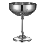 Metallist karikas, Martini kokteiliklaasid, Vaskkattega roostevaba teras, s&ouml;&ouml;vitatud mustriga 270ml gray