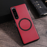 Luksuslik PU-nahast juhtmevaba laadimise magnetiline &uuml;mbris Sony Xperia 1 IV 5 III 10 II 10V 1V 5V 10VI 5VI VI jaoks, p&otilde;rutuskindel tagakaas For Xperia 5 V