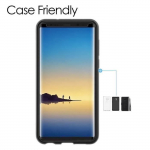 Nouvel &eacute;cran hd 3d haut de gamme en verre tremp&eacute; film de protection pour samsung galaxy note 8 tec1349