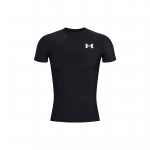 Under Armour HeatGear&reg; OG Logo Prindiga &Uuml;mmarguse Kaelusega Kitsa L&otilde;ikega L&uuml;hikeste Varrukatega T-s&auml;rk Meeste T-s&auml;rgid Must 1387560-001 2XL