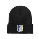 Wings of Freedom AoT Attack On Titan kootud m&uuml;tsid naistele Unisex Beanie talvem&uuml;ts Eren Mikasa Anime Manga AoT Casual Melon Cap One Size