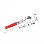 Stainless Steel Kitchen Tongs for Barbecue, Bread, and Steak