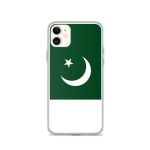 Coque &ndash; PIXELFORMA &ndash; iPhone 11 &ndash; Drapeau du Pakistan &ndash; Protection compl&egrave;te &ndash; Souple