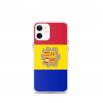 Coque iPhone - Andorre - iPhone 12 mini - Drapeau - Souple - Mitmev&auml;rviline