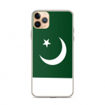 Coque iPhone &ndash; Mitmev&auml;rviline &ndash; Drapeau Pakistan &ndash; Supp &ndash; Silikoon &ndash; Vertikaalne mudel
