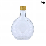 1 tk 50 ml koduklaasist pliivaba karahvin koos kaanega alkoholi Scotch v&auml;ikese veinipudeli klaasist joogipudeli baari tarvikud