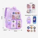 Uus multifilmi LABUBU koolikott Kerge, koormust v&auml;hendav, seljakaitsega ja suure mahutavusega laste koolikott, seljakott 1.-6. klassile