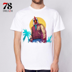 hotline miami meeste T-s&auml;rk riided meeste T-s&auml;rgi prindimuster o kaelus Top S