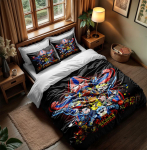 Vikerkaaredraakonite tuli Tekikoti komplekt ilma lakanata King Queen Double Full Twin Single Suurusega Voodipesu komplekt 140x210cm