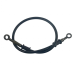 Pidurivoolik Mootorratta pidurivoolik Roostevabast terasest v&otilde;rk Piduri siduri voolik H&uuml;drauliline pidur V&otilde;rk 90cm must