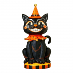 Vintage stiilis Halloweeni kass L&otilde;bus Kapriisne Vaik Laua keskosa Kaunistus Unikaalne kingitus Ere v&auml;rv &Otilde;nnelik Halloweeni pidu Koomus v&otilde;i One Size