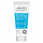 Jovees Derma Rice N&auml;opesuvahend s&auml;rava naha jaoks 100g | Helendav puhastaja plekkide hajutamiseks, tekstuuri silendamiseks ja tooni &uuml;htlustamiseks | &Otilde;rn igap&auml;evaseks kasutamiseks