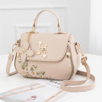 Tikitud k&auml;ekott Naiste kott New Network Red Fashion Crossbody kott Mitmek&uuml;lgne PU nahast &otilde;lakott 24x10x17cm