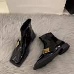 Uued Lakknahast L&uuml;hikesed Saapad Naistele Neli Aastaaega Briti Mood Pl&uuml;&uuml;sist Mugavad Saapad V&auml;ljas Jalutamiseks Vabaaja Jalan&otilde;ud 35