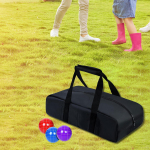 Bocce Ball Storage Bag Holds up to 8 Balls Pouch Portable Compartment Carrying Case