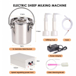 3L Elektriline Lehma Kitse L&uuml;psimasin Pulseeriv Elektriline L&uuml;psimasin Vaakumpump L&uuml;psja Lehmad Kitsed Farmi T&ouml;&ouml;riistad