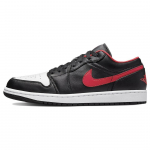 Air Jordan 1 Low White Toe Meeste tossud Must Tulepunane 553558-063 45