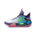 Li Ning All City 9 V1.5 Noorte Korvpallijalatsid Laste Korvpallijalatsid Lilla Roheline YKBR044-5 42