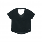 Nike Breathe Miler Jooksu Top Spordirinnahoidjaga Naiste Topid Must AJ8142-010 XS