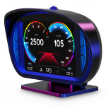 ChoiQua Auto OBD2 M&otilde;&otilde;dik, Spidomeeter, Tahhomeeter, GPS+OBD+Kallutusm&otilde;&otilde;turi Režiim Multimeeter Veadiagnostika ja Hoiatuse Funktsiooniga must