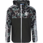 Adidas Originals Logo Pehme Mugav Mitmek&uuml;lgne Kapuutsiga Jakk Meeste Jakk Must BS4907 S