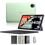 Blackview Tab 20 WiFi Tahvelarvuti Android 15 10,1-tolline 4 GB RAM 64 GB ROM 6600 mAh Aku Tahvelarvutid with keyboard roheline