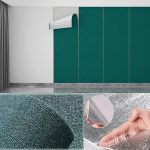 &Uuml;hev&auml;rviline linane tapeet isekleepuv veekindel seinakleebis 3D niiskuskindel seinakattematerjali paneel magamistoa kodu sisekujunduseks 1pcs 50cmX2.8m