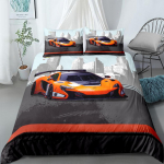Vormel &Uuml;ks Sportauto Voodipesukomplekt King Queen Double Full Twin Single Suurus Mega Voodipesu Komplekt EU single(135x200cm)