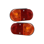 Tagumised kombineeritud tuled Lambikoost Tagatuled Lame alusega ja 12 V pirnidega Sobivad esi- ja tagatuled IFOR Williams haagisele Classic Mini pikapile