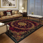 P&auml;rsia luksuslik punane vaip elutuppa suur suurus libisemisvastane kohvilaua matt kodu kaunistus magamistuba puhkeruumi vaip Tapis Salon 60x90cm