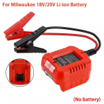 Akuadapter Jumper-kaablid Laadija S&uuml;&uuml;tek&uuml;&uuml;nal Dewalt/Makita/Milwaukee/Bosch jaoks Autole Jumper-k&auml;iviti Akuv&otilde;imendi Kaabel