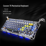 Gravastar K1 Pro 75% Kolmerežiimiline Tihendiga Mehaaniline Klaviatuur