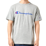 Champion meeste l&uuml;hikeste varrukatega T-s&auml;rk, 100% puuvill, klassikaline kirjalogo prindiga, Oxford hall, suurus S (C3-P302) white