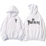 Trivium B&auml;ndi Raskemetalliga Kapuutsiga Dressipluusid Meeste Mood S&uuml;gis Fliisist Dressipluus Pikkade Varrukatega Vabaaja Grunge Streetwear Hip Hop Unisex Kapuutsiga S