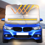 BMW F30 F31 E39 E46 E70 E87 E90 E91 E92 G20 G30 X1 X3 F25 X5 E53 jaoks P&auml;ikesevari Vihmavari Tuuleklaasi Kate Auto L 79 X 145CM