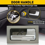 ide Interior Door RH Handle Passenger Right Side Platinum Chrome for F150