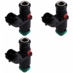 3X K&uuml;tusepihusti 03E906031 Fabia Mk1 Ibiza Mk3 VW Polo 9N Cordoba Roomster 1.2 jaoks 03E906031A 03E906031C 03E906031E must