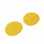 metyoucar For SEAT Leon MK2 2008-2012 PVC Yellow Car Front Fog Lights Film Trim Sticker Car Accessories kollane