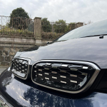 Silver ABS Car Front Bumper Grille Kidney Racing Grill Grilles Body Kit Tuning For BMW i3 i01 2013-2016 2017 2018