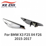 51117338569 51117338570 2 tk Vasak Parem Poritiiva Kroomitud Embleemi Liist BMW X3 F25 X4 F26 2015-2017 jaoks 51117338569 LH