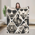 Depeches B&auml;ndi Režiim Soe Pehme Tekk Reisi Kontori Pl&uuml;&uuml;sist Voodipesu Viska Tekid Mugav V&auml;litingimustes Flanell Voodikate Diivanvoodi Kate 30x40in